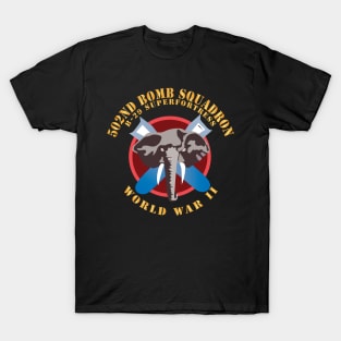 502nd Bomb Squadron - B-29 Superfortress - World War II X 300 T-Shirt